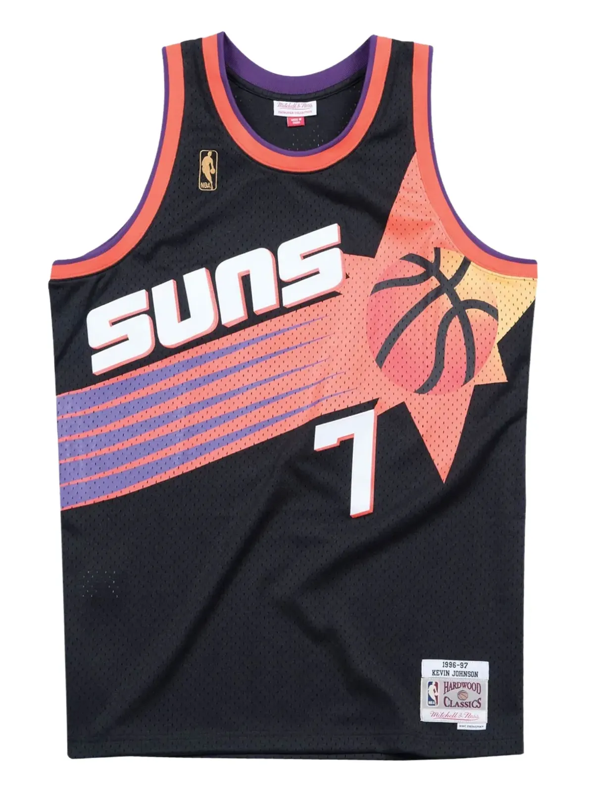 Mitchell & Ness x NBA Phoenix Suns 96 Kevin Johnson Swingman Alternate タンクトップ - ブラック - 画像2