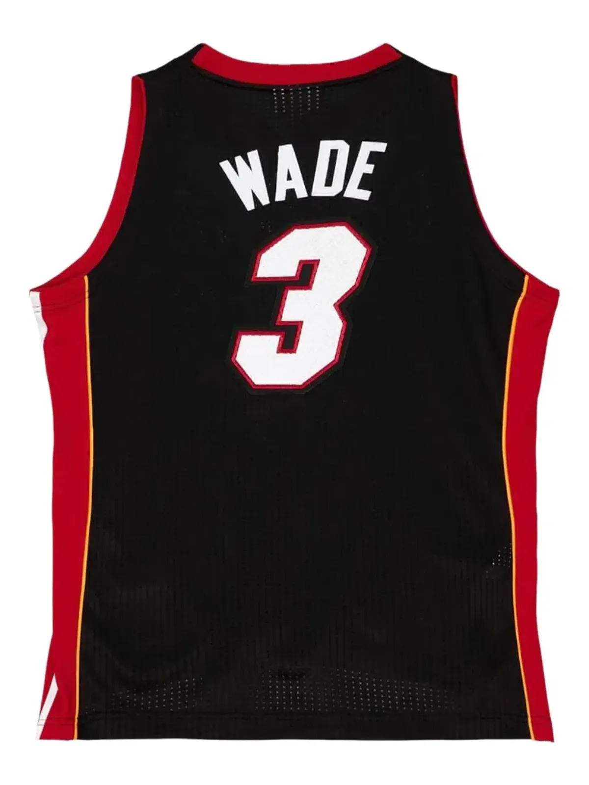 Mitchell & Ness NBAマイアミ・ヒート 2012 ダウェイン・ウェイド ロードファイナル ジャージ - ブラック - 画像2