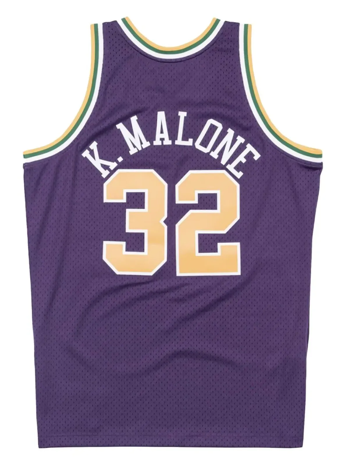 Mitchell & Ness NBA Utah Jazz 91 Karl Malone Swingman ジャージーベストトップ - 画像2