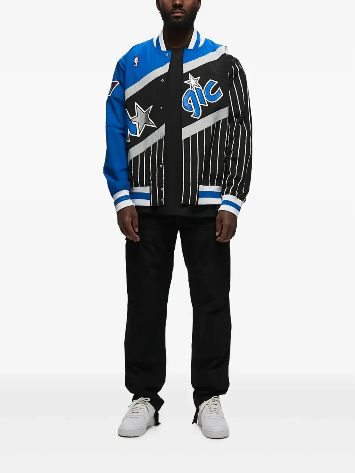 Mitchell & Ness NBA Orlando Magic 96-97 バスケットボール ウォームアップジャケット - 画像2