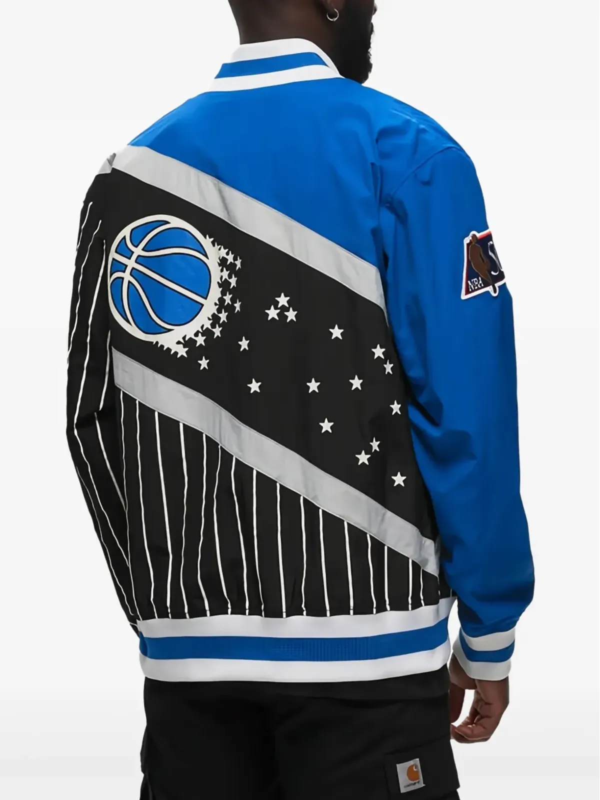 Mitchell & Ness NBA Orlando Magic 96-97 バスケットボール ウォームアップジャケット - 画像3