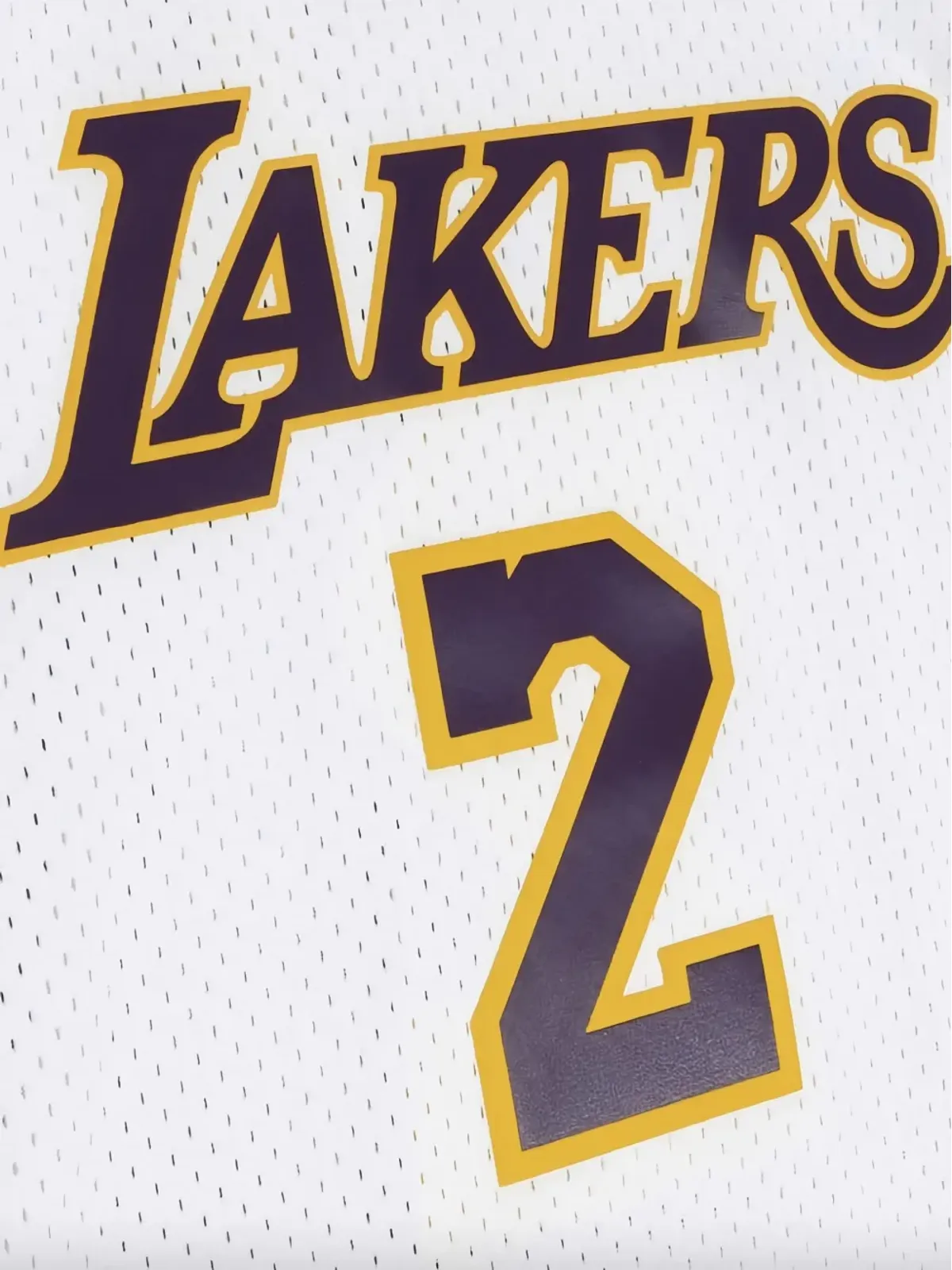 Mitchell & Ness アルタネート ジャージー NBA LA Lakers 2002 Derek Fisher Tシャツ - Neutrals - 画像3
