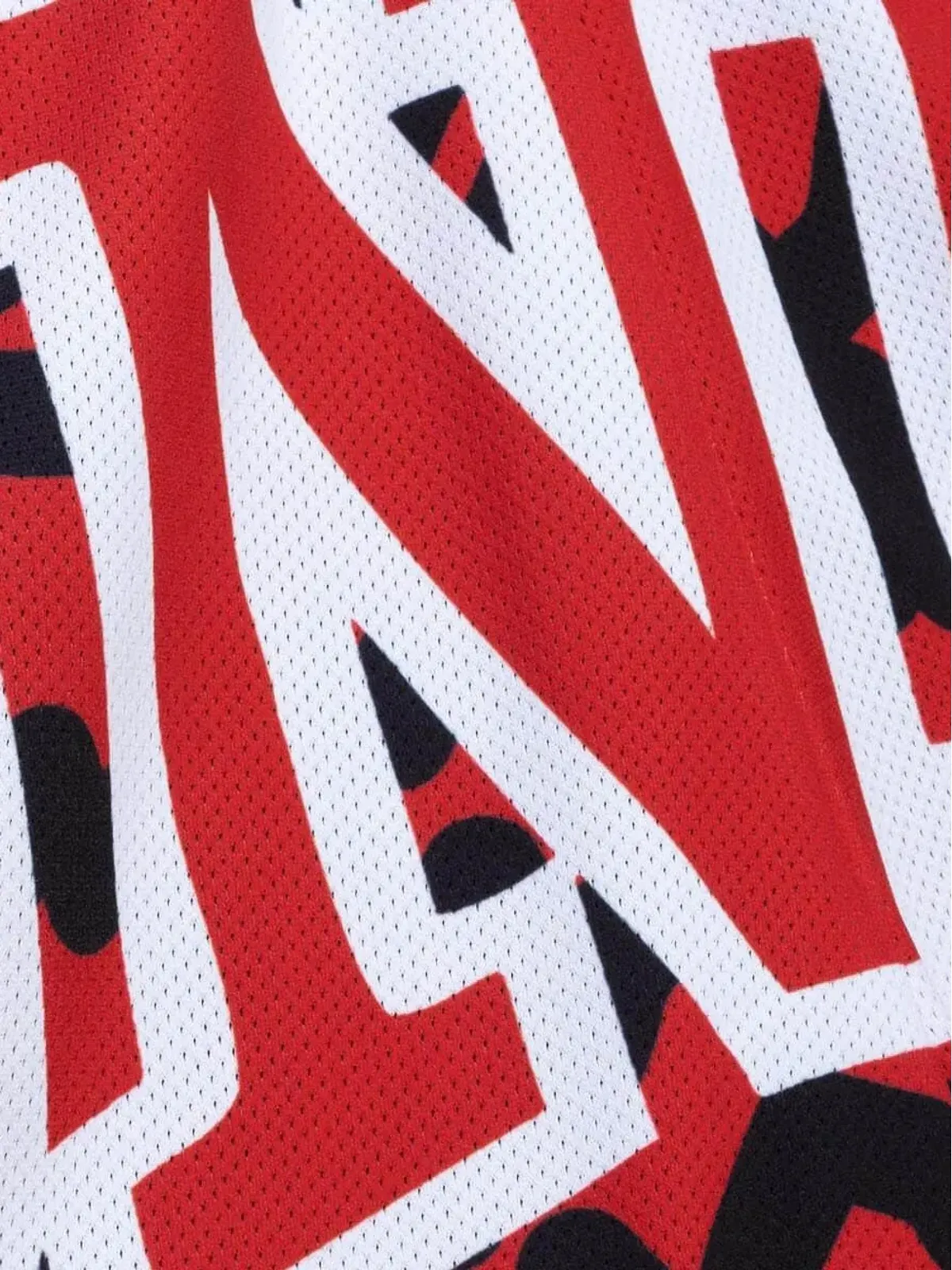 Mitchell & Ness Jumbotron 2.0 Sublimated shorts - White - 画像3