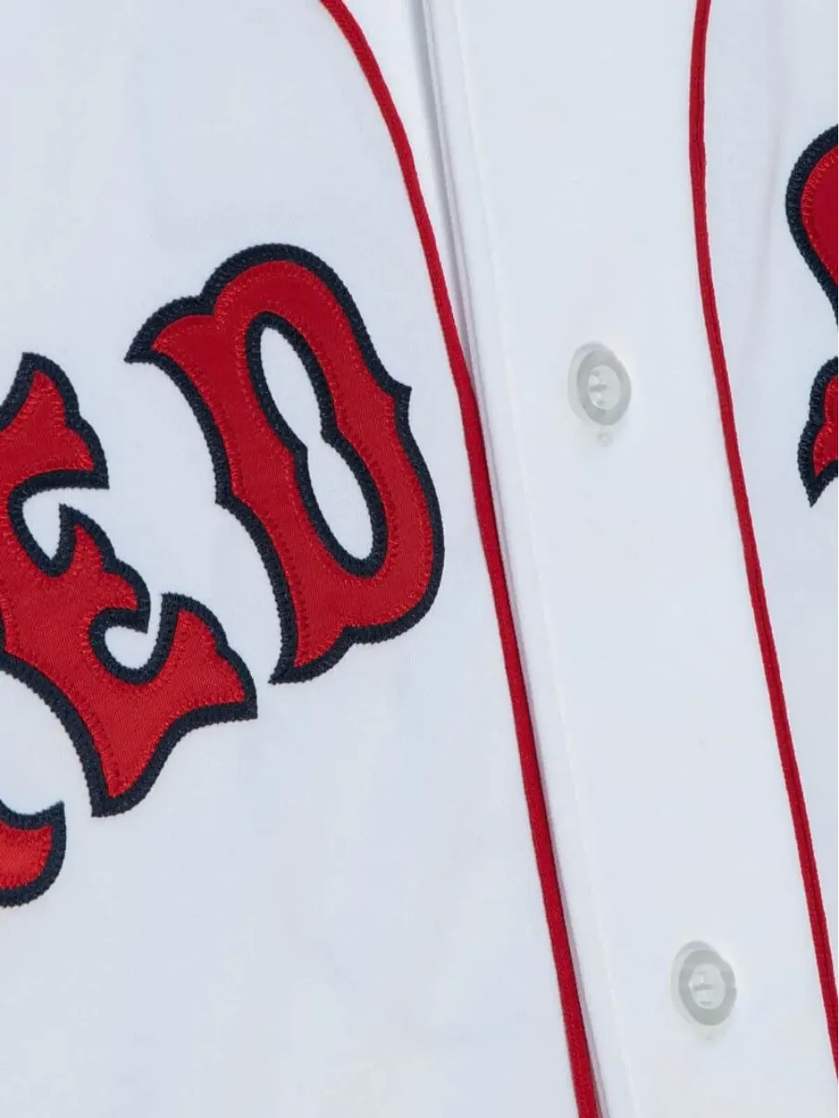 Mitchell & Ness MLB ボストン・レッドソックス 1997 ノマー・ガルシアパラ 野球ジャージ - White - 画像2