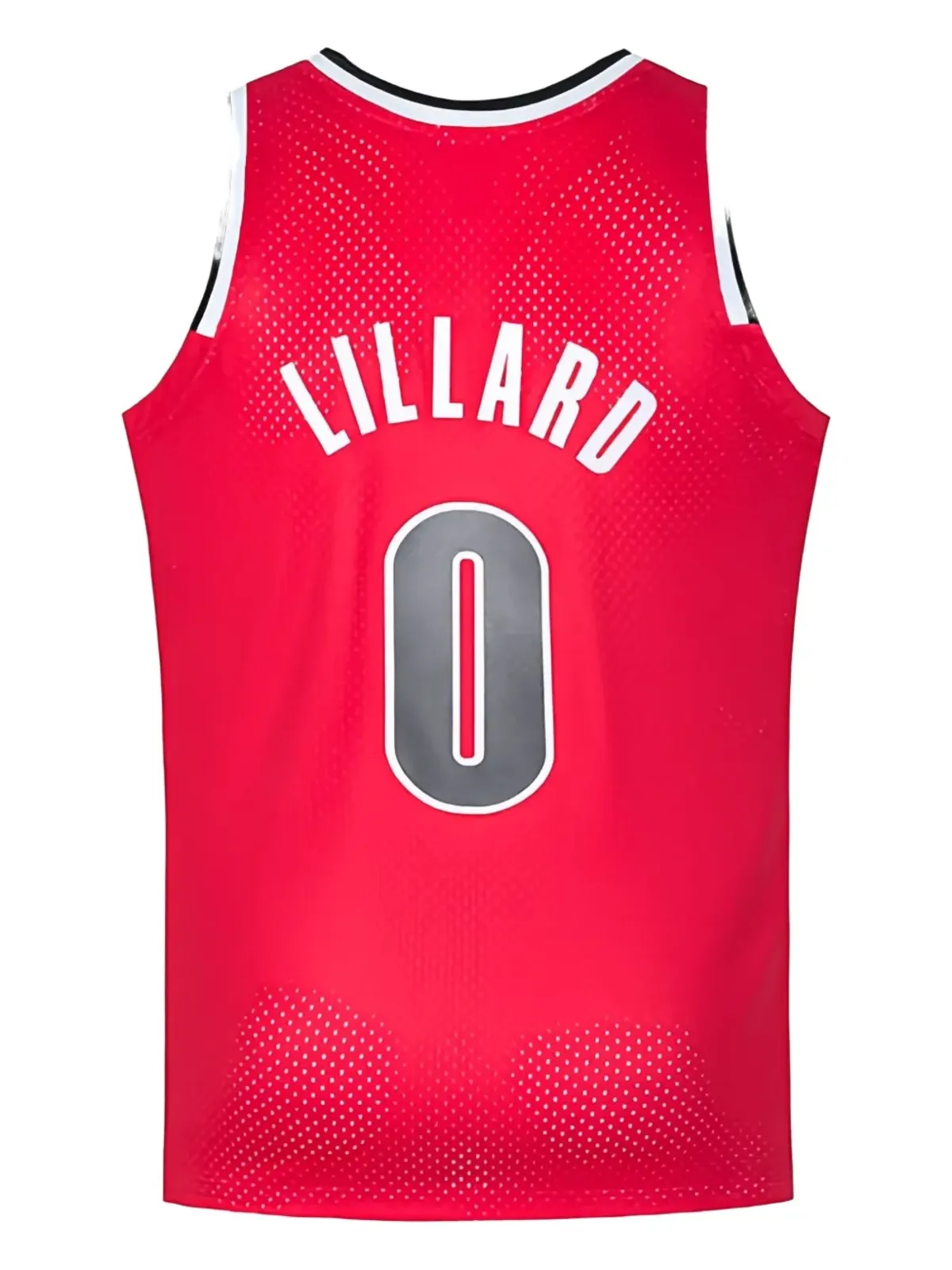 Mitchell & Ness NBA ポートランド・トレイルブレザーズ アルタネートジャージ - レッド - 画像2