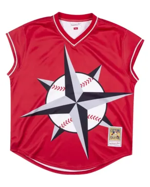 Mitchell & Ness MLB シアトル・マリナーズ 99 ケン・グリフィーJr. オーセンティックジャージ レッド - サムネイル1