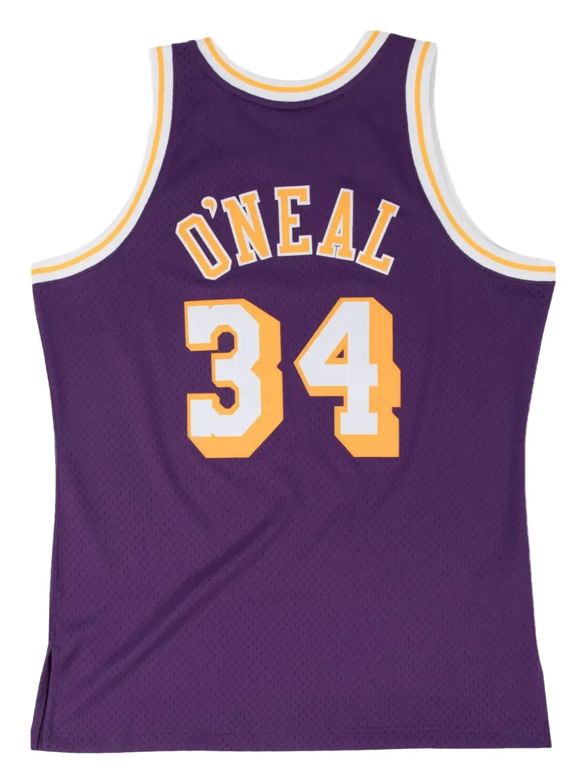 Mitchell & Ness シャキール・オニール NBA ロサンゼルス・レイカーズ 1996ロード・スウィングマン タンクトップ - パープル - 画像2