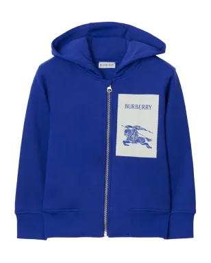Burberry Kids エクエストリアンナイト コットン フーディー - サムネイル1