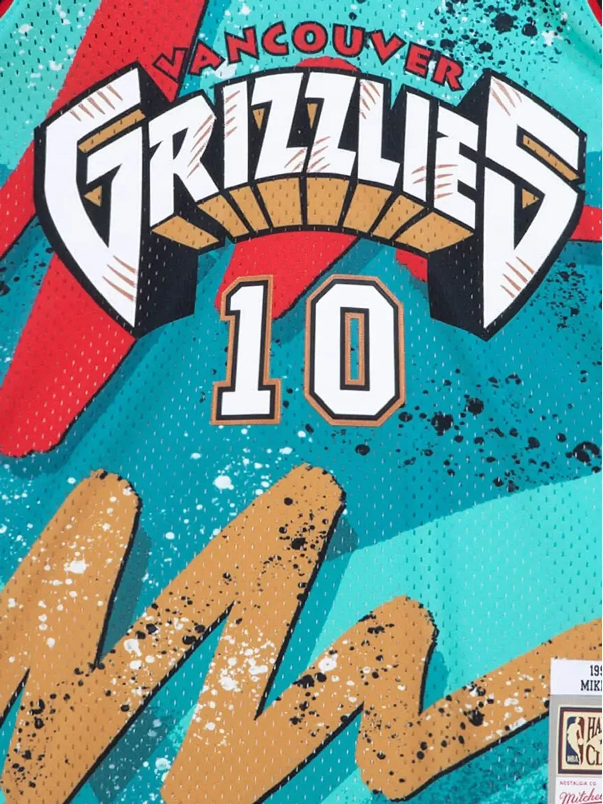 Mitchell & Ness マイク・ビビー NBA ヴァンクーバー・グリズリーズ 1998/99 スウィングマン タンクトップ - 画像2