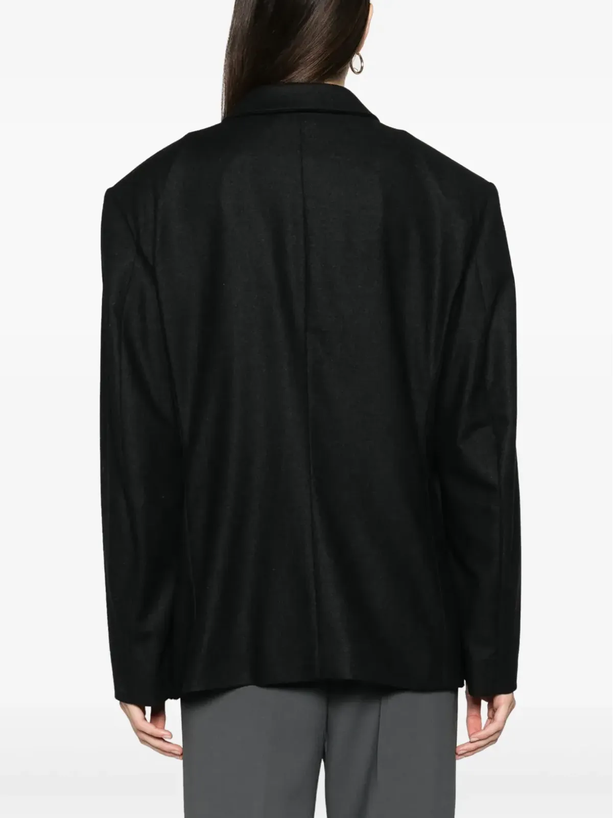 LEMAIRE ダブルブレスト カシミア ブレザー - Grey - 画像4