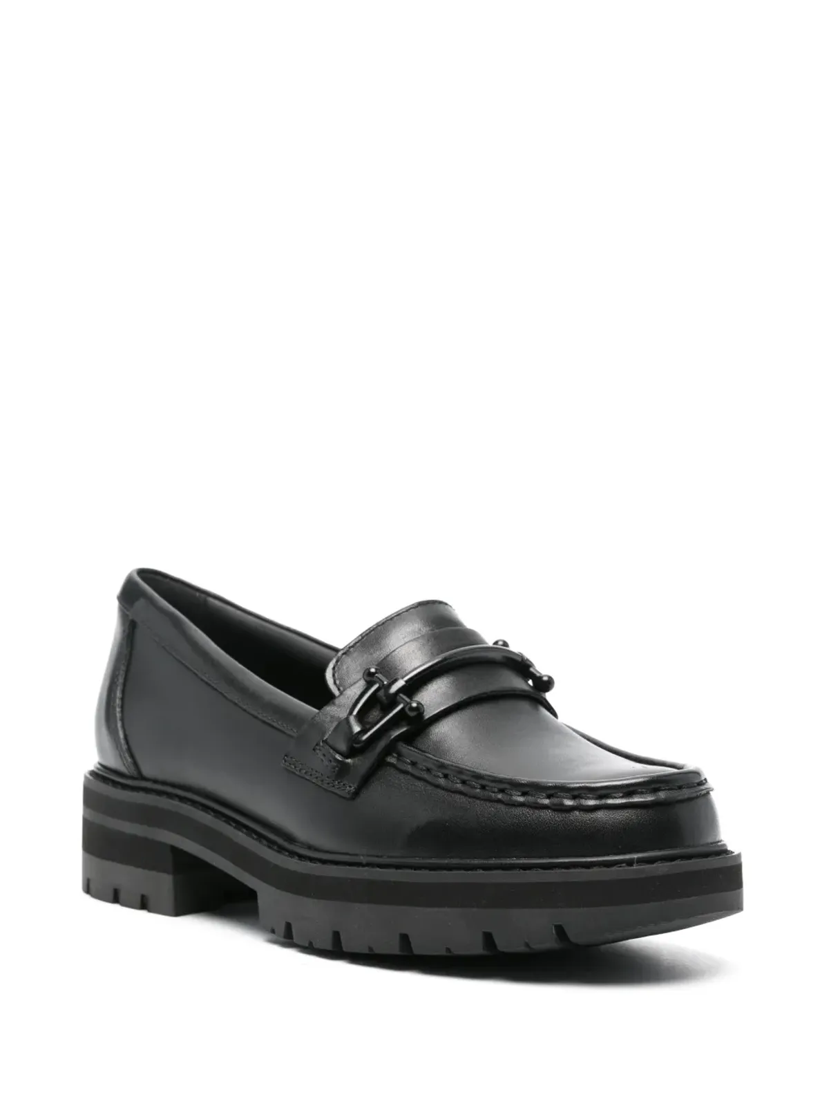 Clarks オリリアン ビット レザー ローファー - 画像2