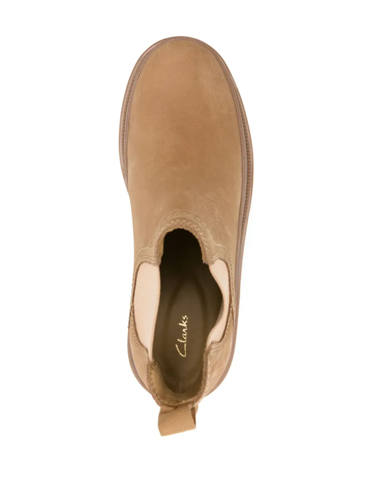 Clarks Badell Top ラウンドトゥ アンクルブーツ - 画像4