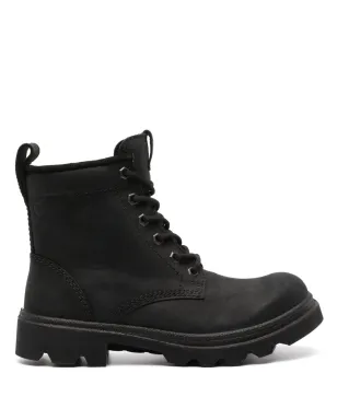 ECCO Grainer lace-up suede boots - Black - サムネイル1