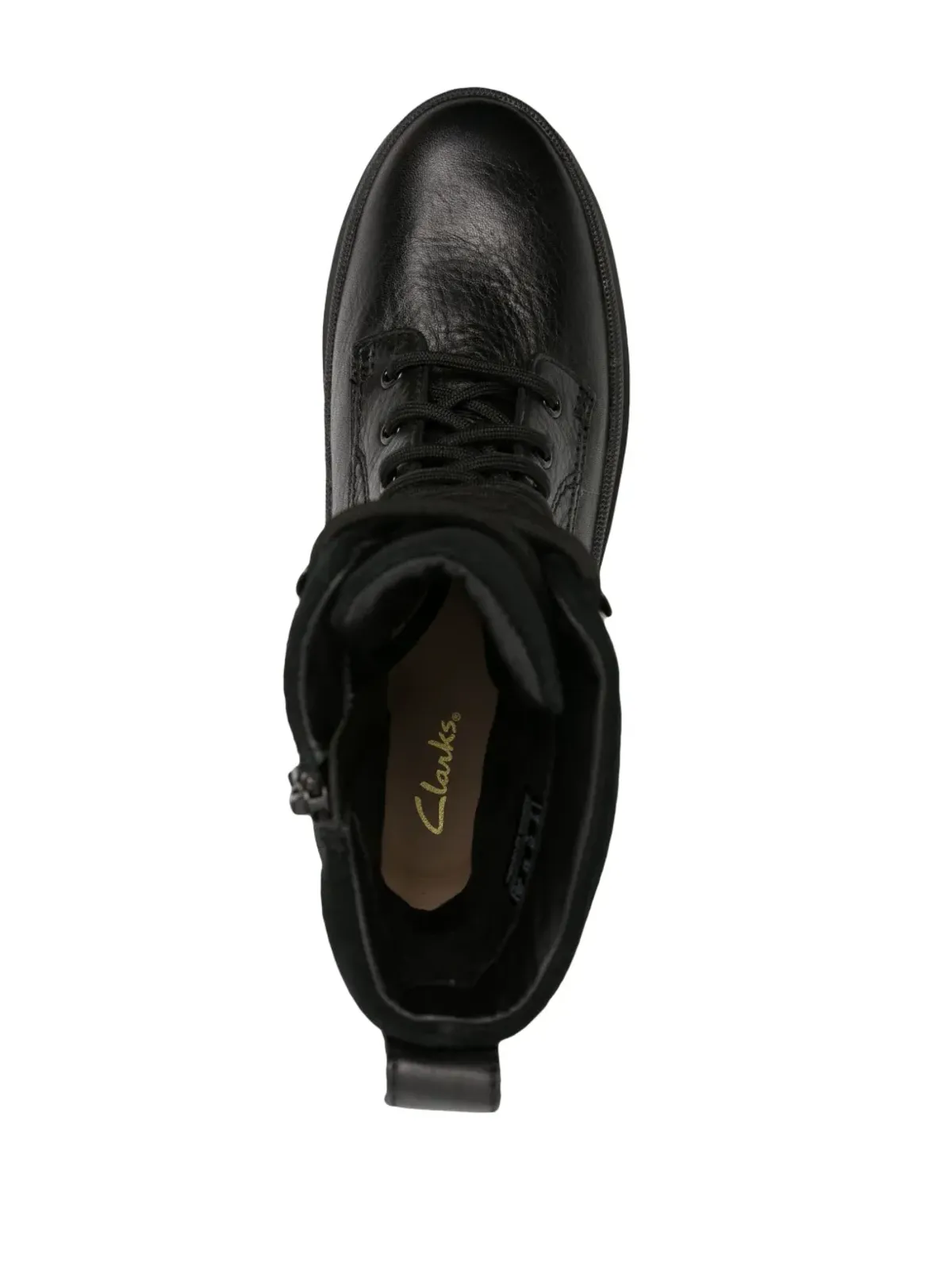 Clarks オリアンナ 2 ハイク レースアップ レザーブーツ - ブラック - 画像4