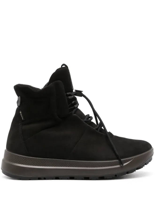 ECCO ECCO Solice drawstring suede boots - Blackの商品画像