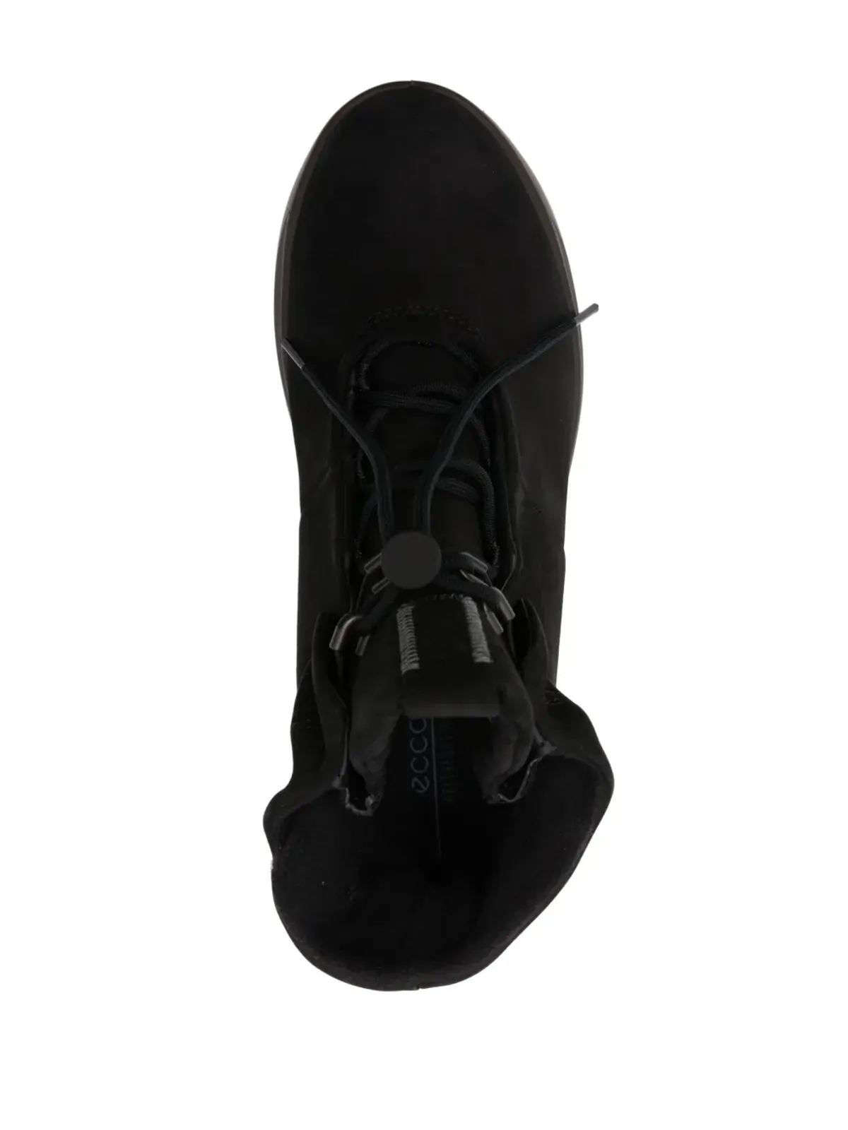 ECCO Solice drawstring suede boots - Black - 画像4