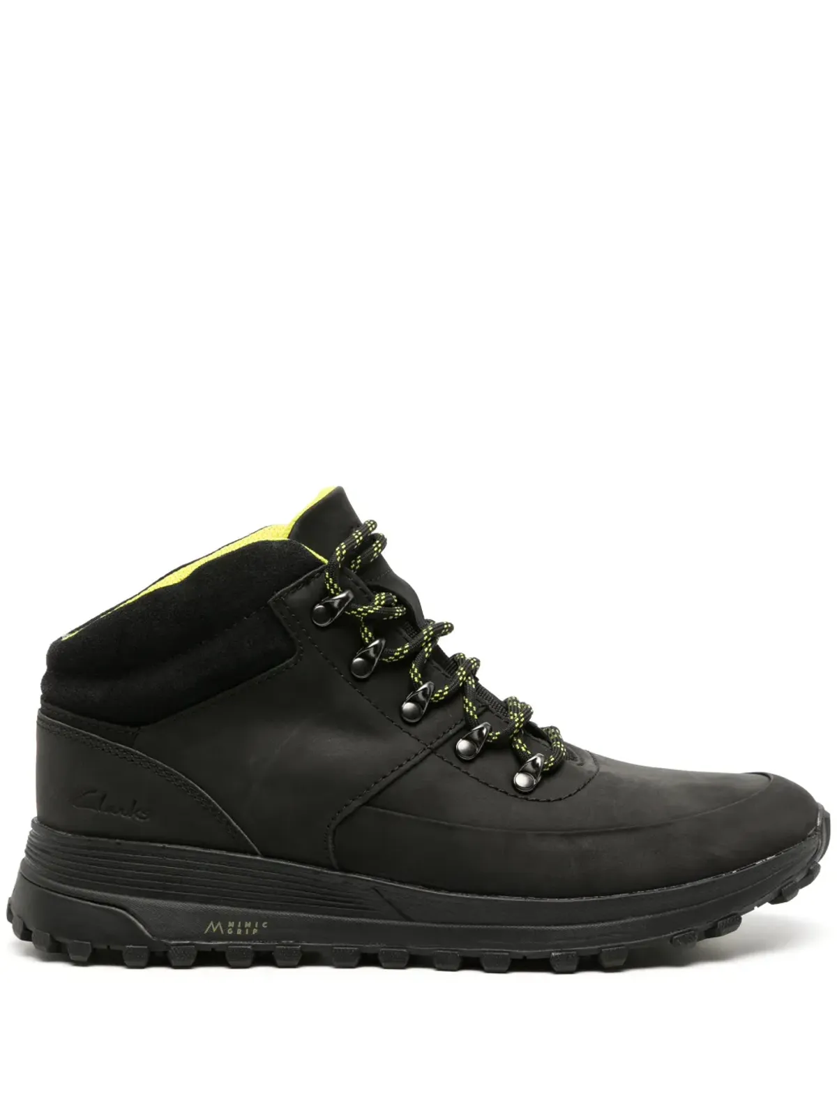 Clarks ATL Trek Mid レザーブーツ - ブラック - 画像1