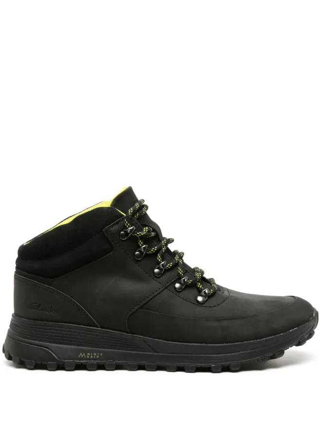 Clarks Clarks ATL Trek Mid レザーブーツ - ブラックの商品画像