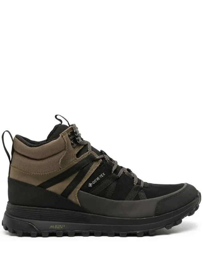 Clarks Clarks ATL Trek Rise GTX スエードブーツ - ブラックの商品画像