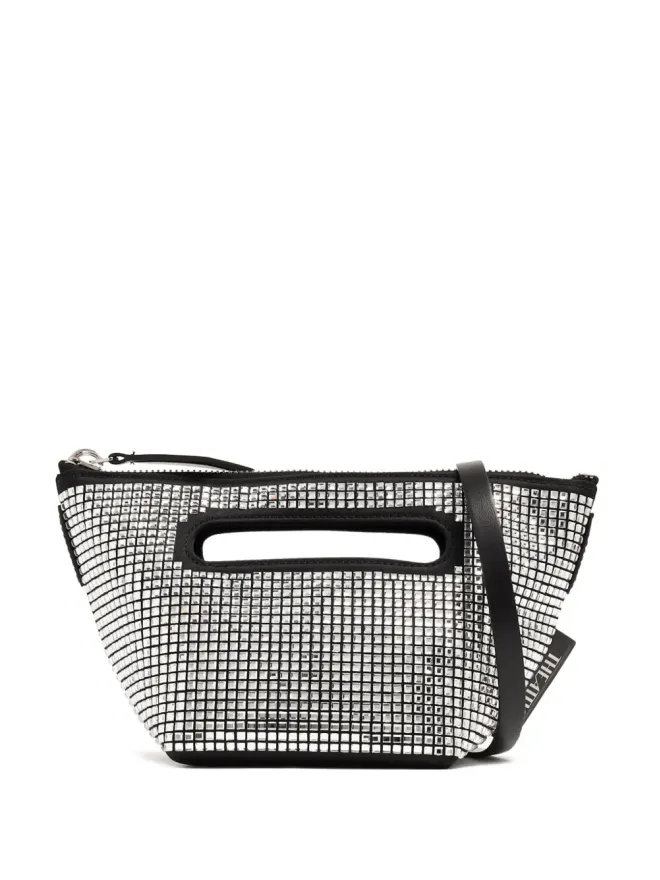 THE ATTICO The Attico Via Dei Giardini 15 クリスタルトートバッグ - シルバーの商品画像