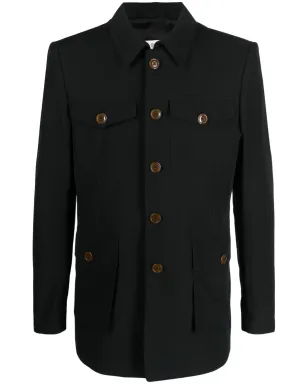 Vivienne Westwood Sangコットンシャツジャケット - ブラック - サムネイル1
