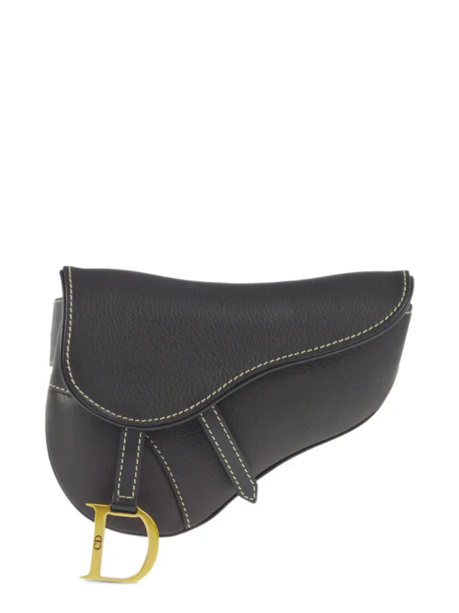 Christian Dior Pre-Owned Christian Dior ビンテージ 2003 サドルレザー ベルトバッグの商品画像