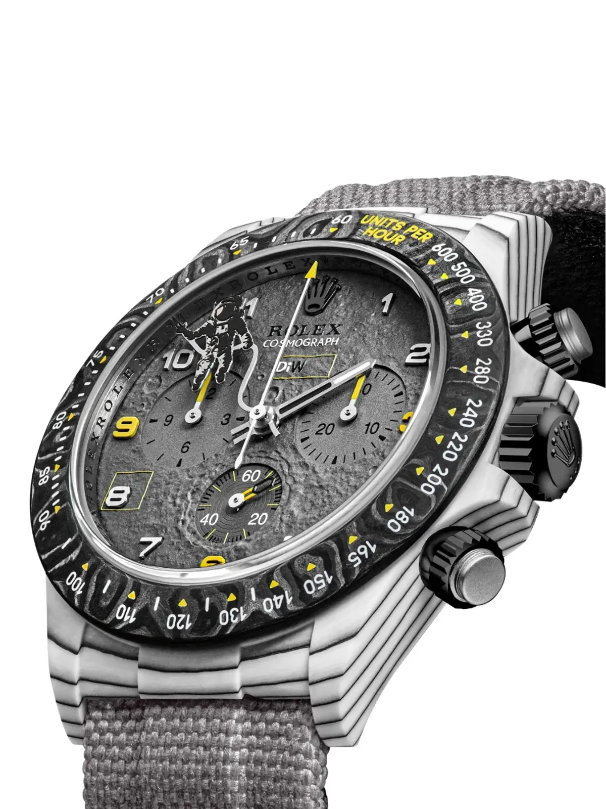 DiW (Designa Individual Watches) Daytona Space Mission - Black - 画像2