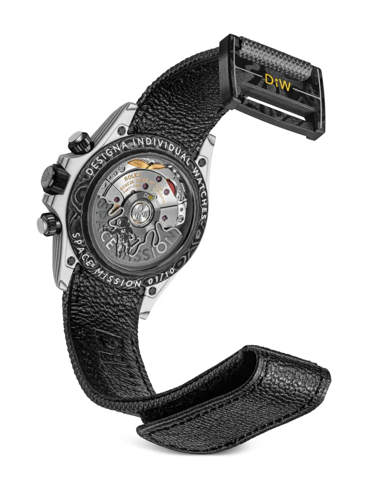DiW (Designa Individual Watches) Daytona Space Mission - Black - 画像3