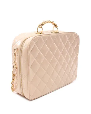 CHANEL ビンテージ 1994-1996 ダイヤモンドキルト ヴァニティバッグ - サムネイル2