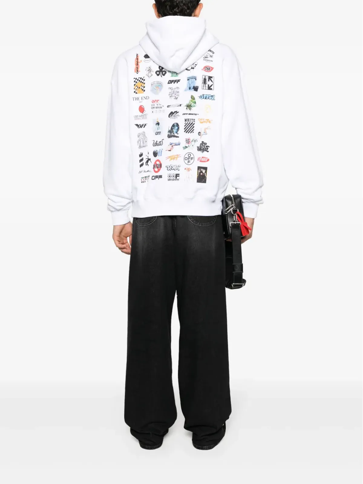 Off-White ロジックスケート コットン パーカー - 画像2
