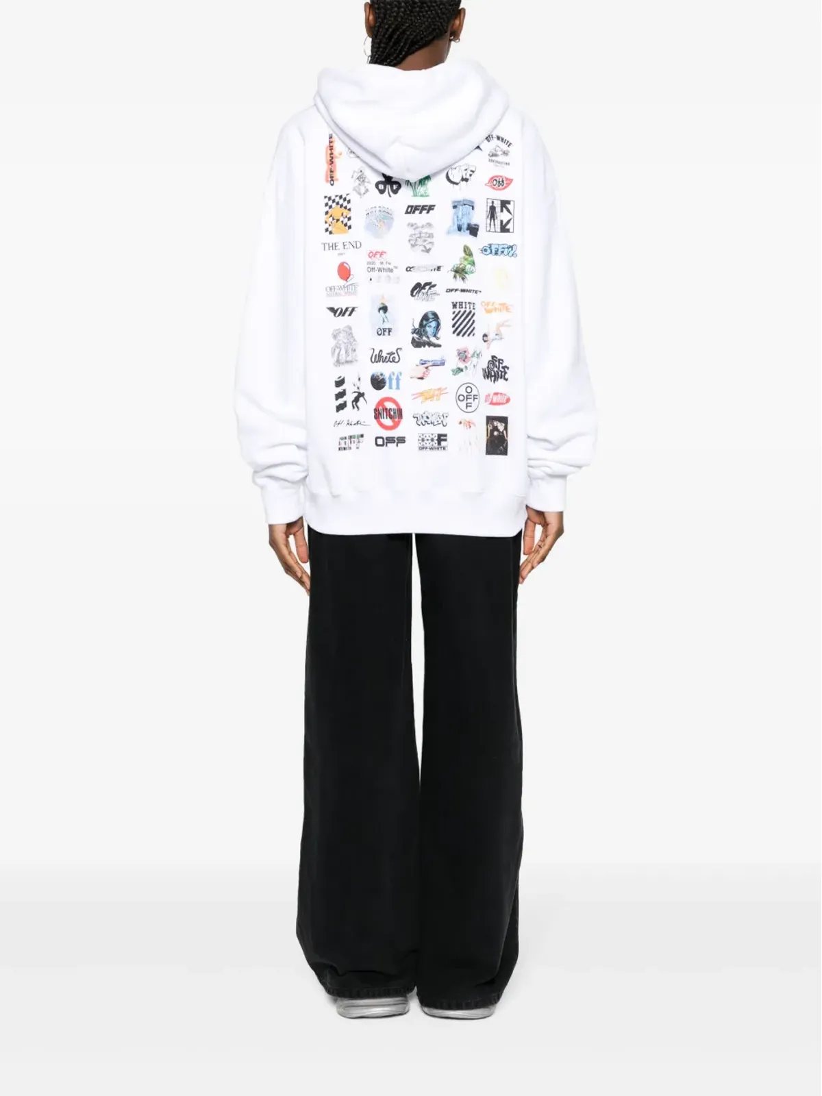 Off-White ロジックスケート コットン パーカー - 画像3
