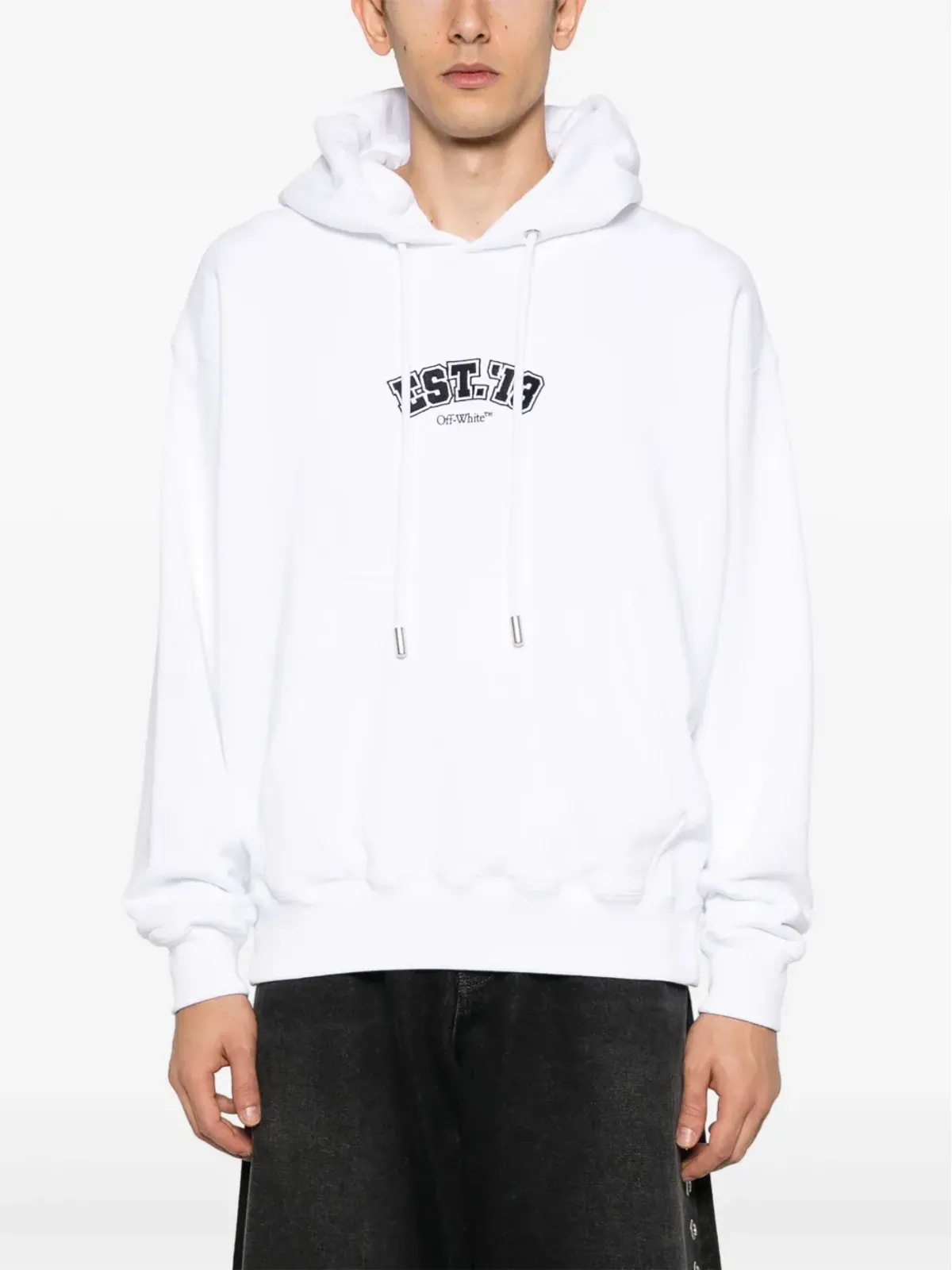 Off-White ロジックスケート コットン パーカー - 画像4