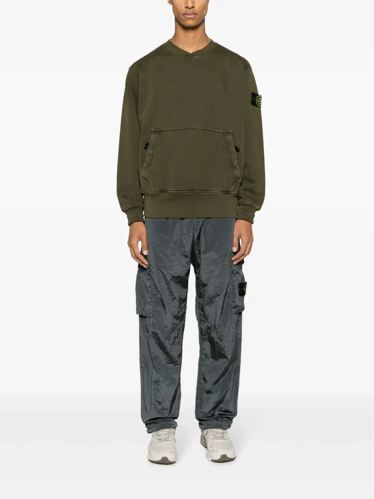 Stone Island コンパスモチーフ カーゴパンツ - グレー - 画像2
