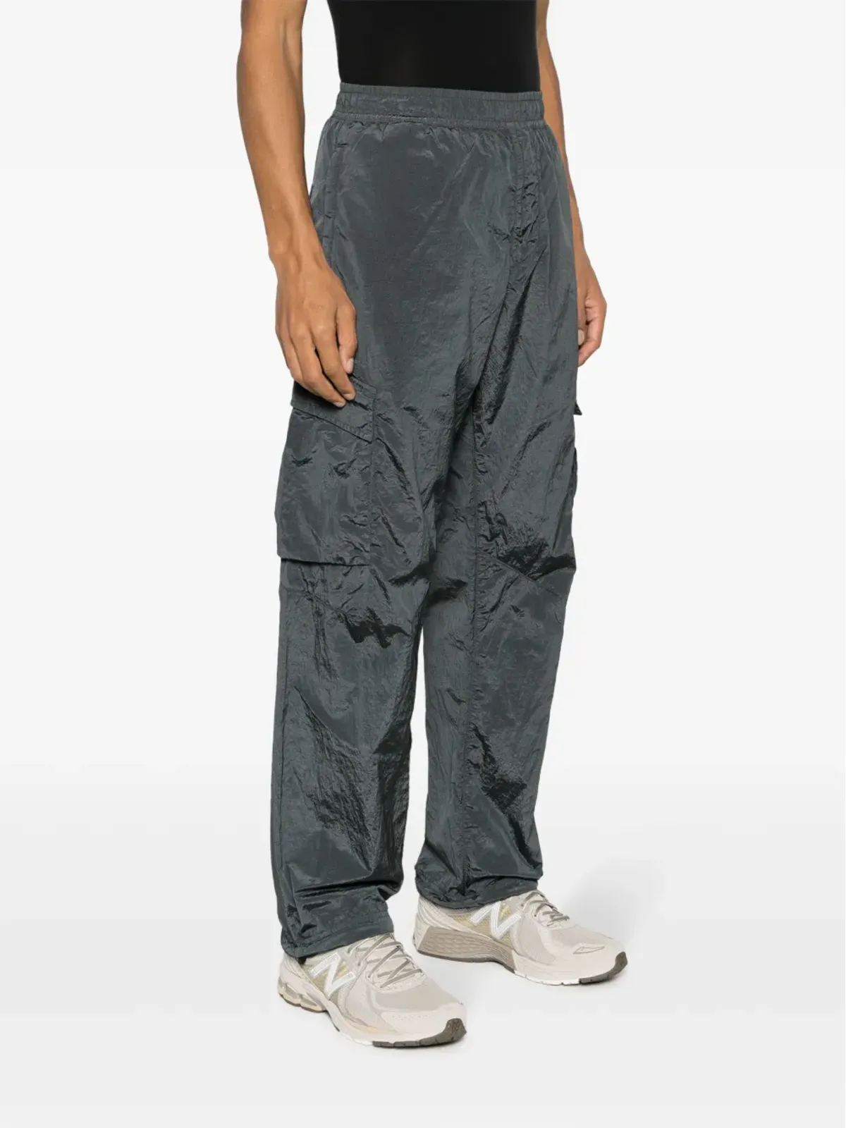 Stone Island コンパスモチーフ カーゴパンツ - グレー - 画像3