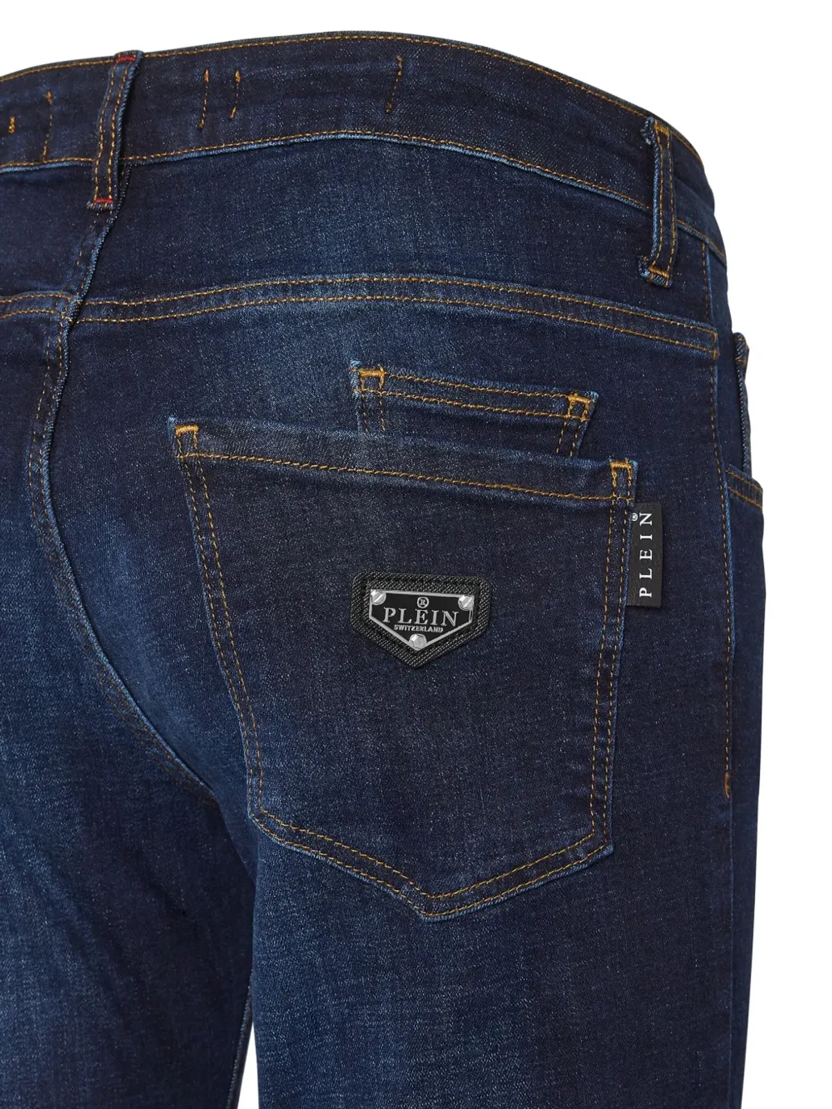 Philipp Plein スプリーム アイコニック ローライズストレートジーンズ - 画像3