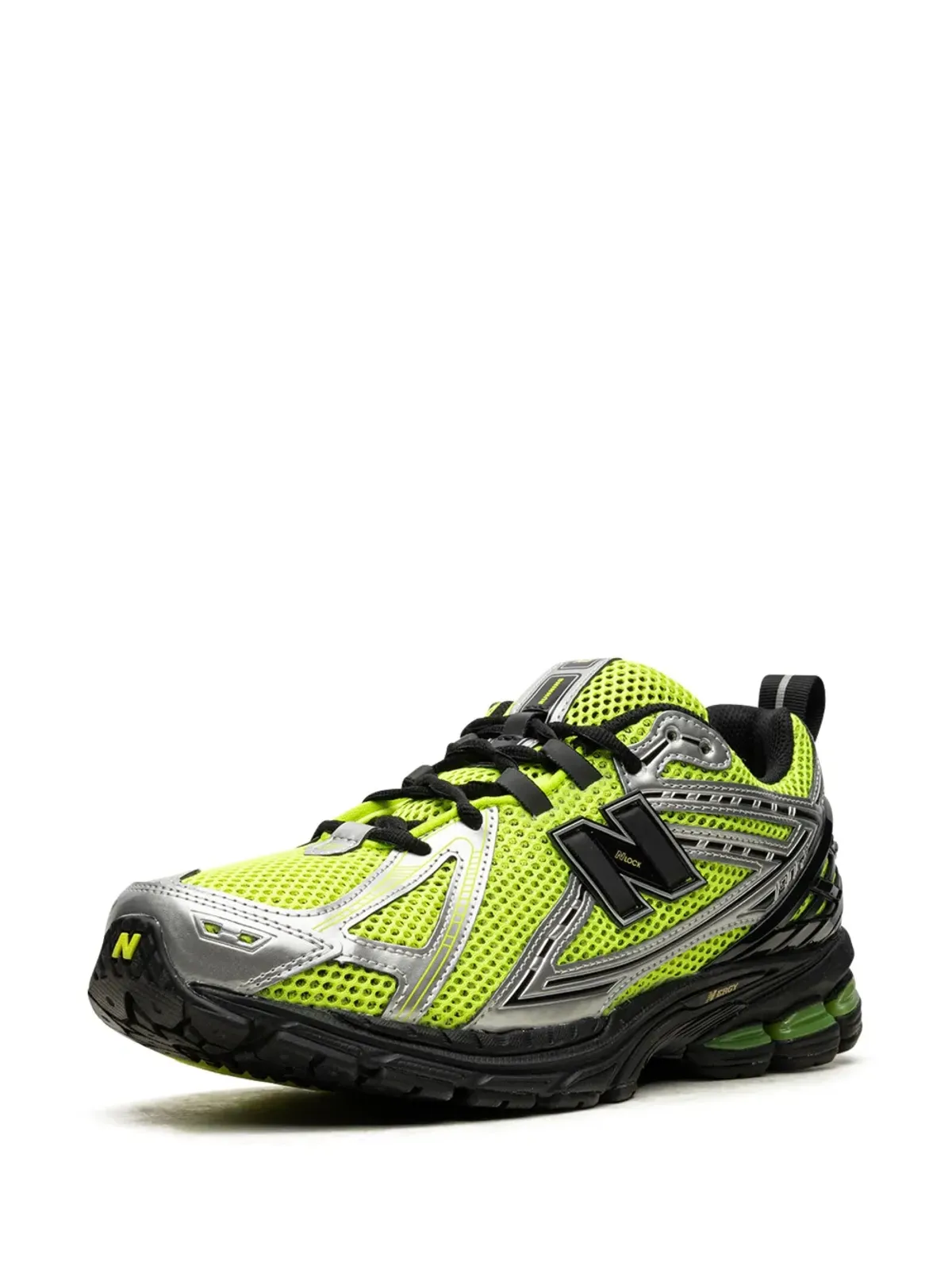 New Balance 1906R Volt/ブラック パネルデザインスニーカー - 画像5