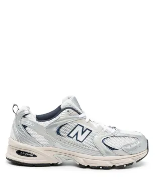 New Balance ロゴパッチ スニーカー - グレー - サムネイル1