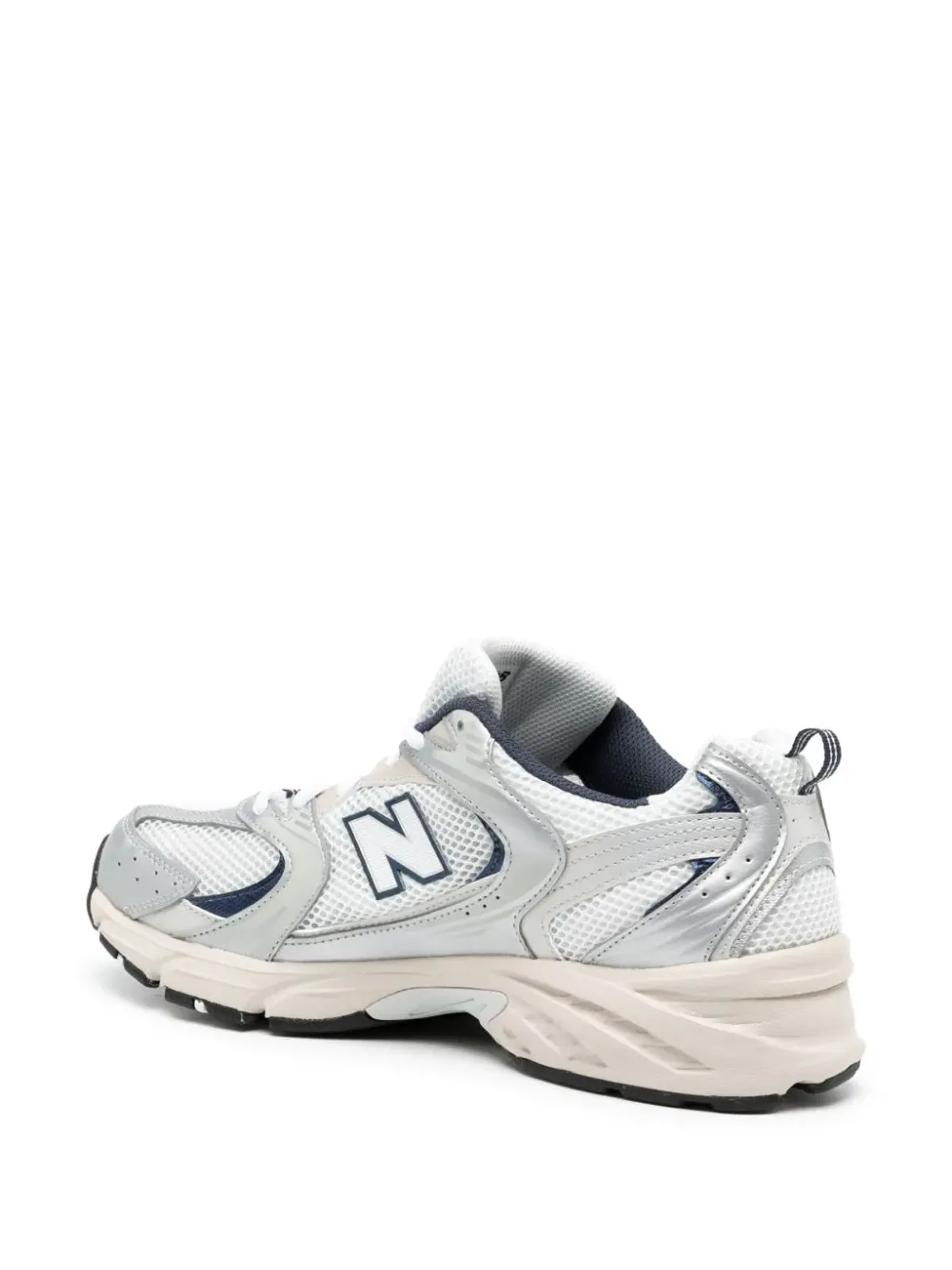 New Balance ロゴパッチ スニーカー - グレー - 画像3