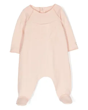TEDDY & MINOU ロゴアップリケ コットン混紡 ロンパース - サムネイル1