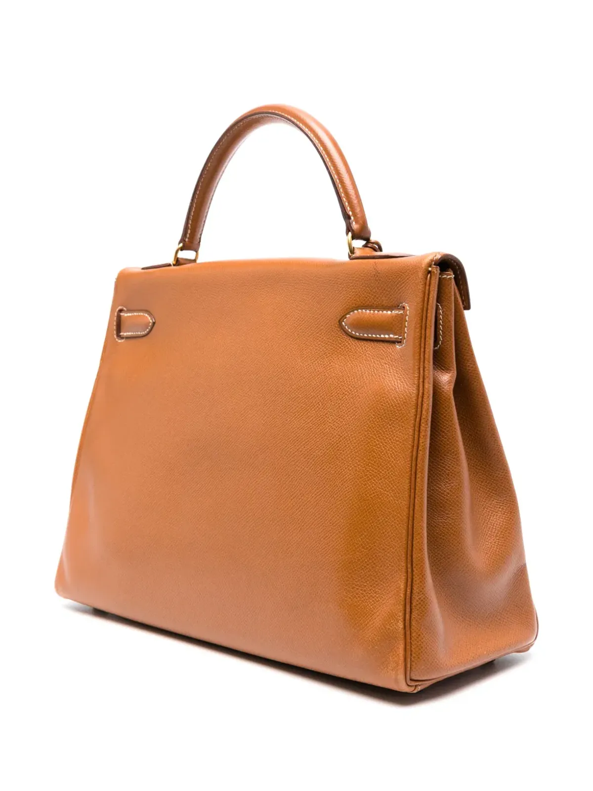 Hermès ビンテージ 1991年 ケリーバッグ - ブラウン - 画像3