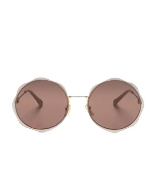 Chloé Eyewear Carlina round-frame サングラス - サムネイル1