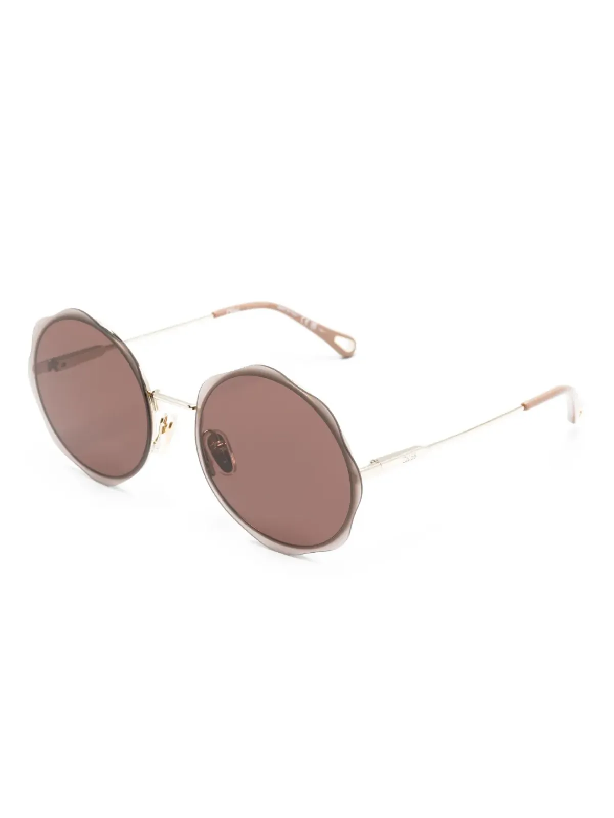 Chloé Eyewear Carlina round-frame サングラス - 画像2