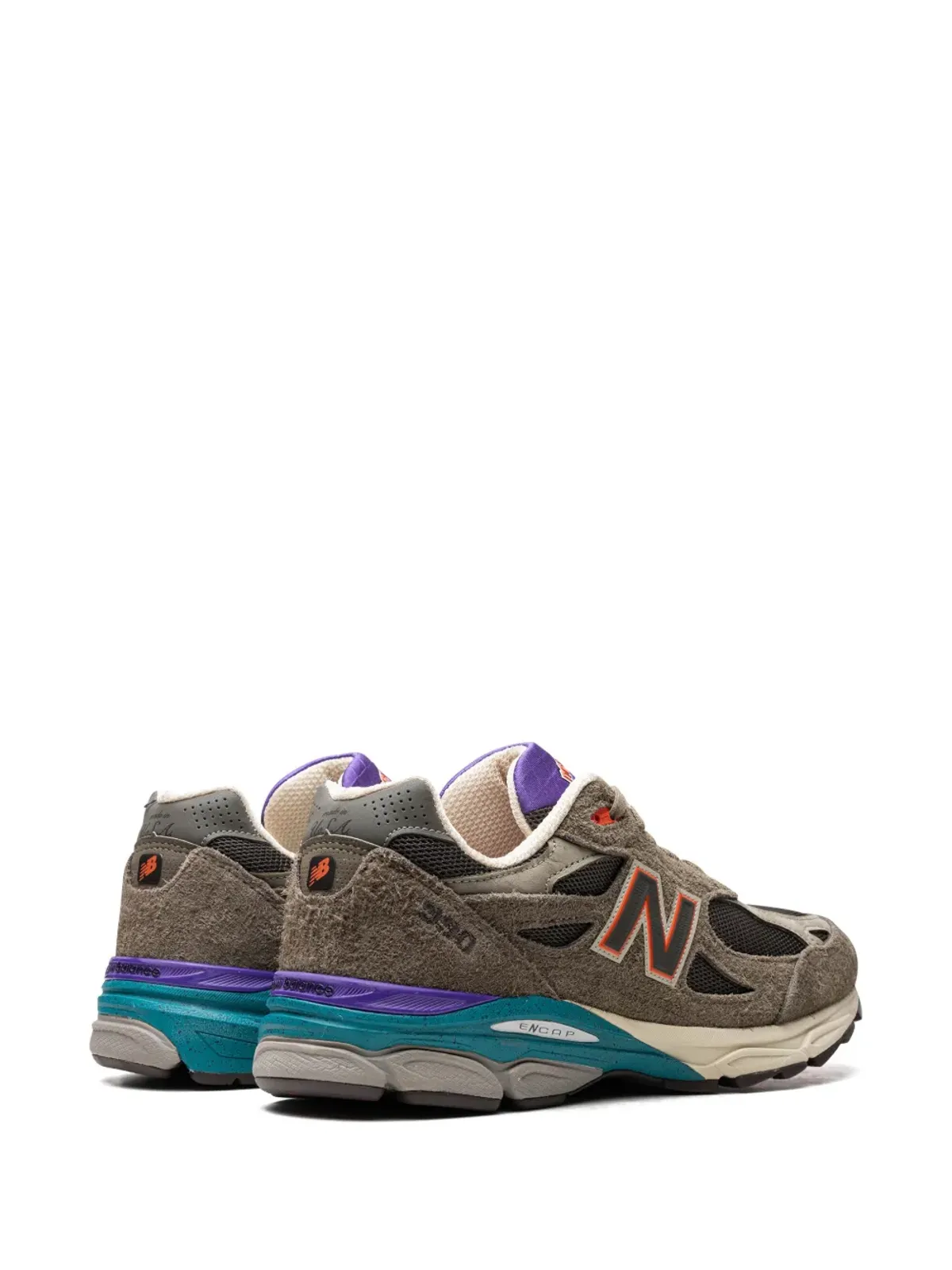 New Balance 990 MiUSA YCMC スニーカー グリーン - 画像3