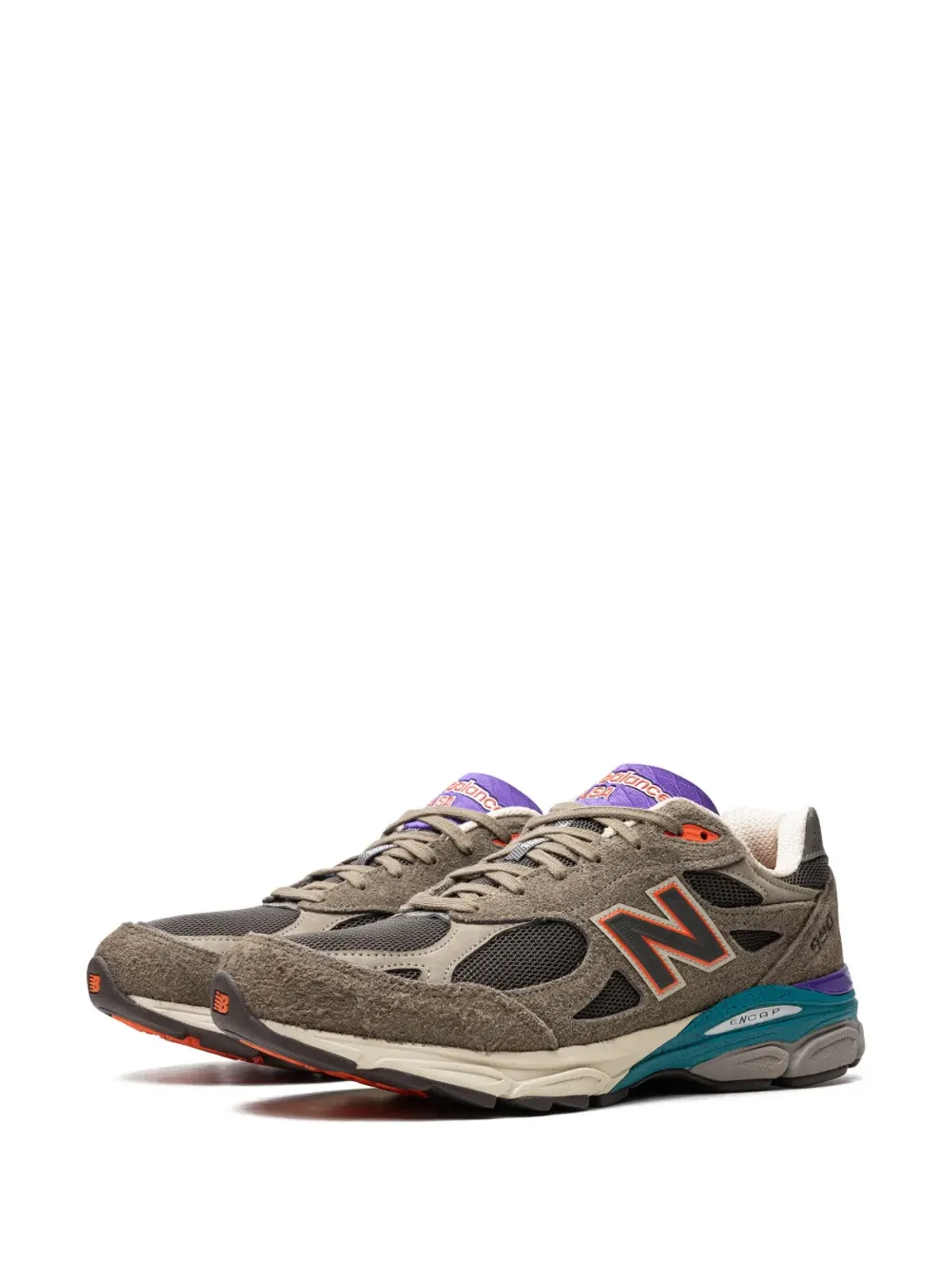 New Balance 990 MiUSA YCMC スニーカー グリーン - 画像4