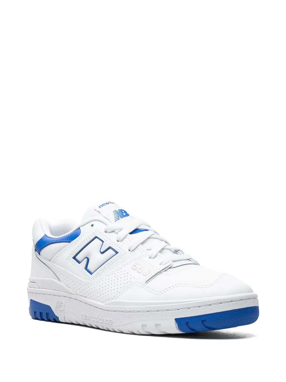 New Balance 550 ホワイト コバルトブルー スニーカー - 画像2
