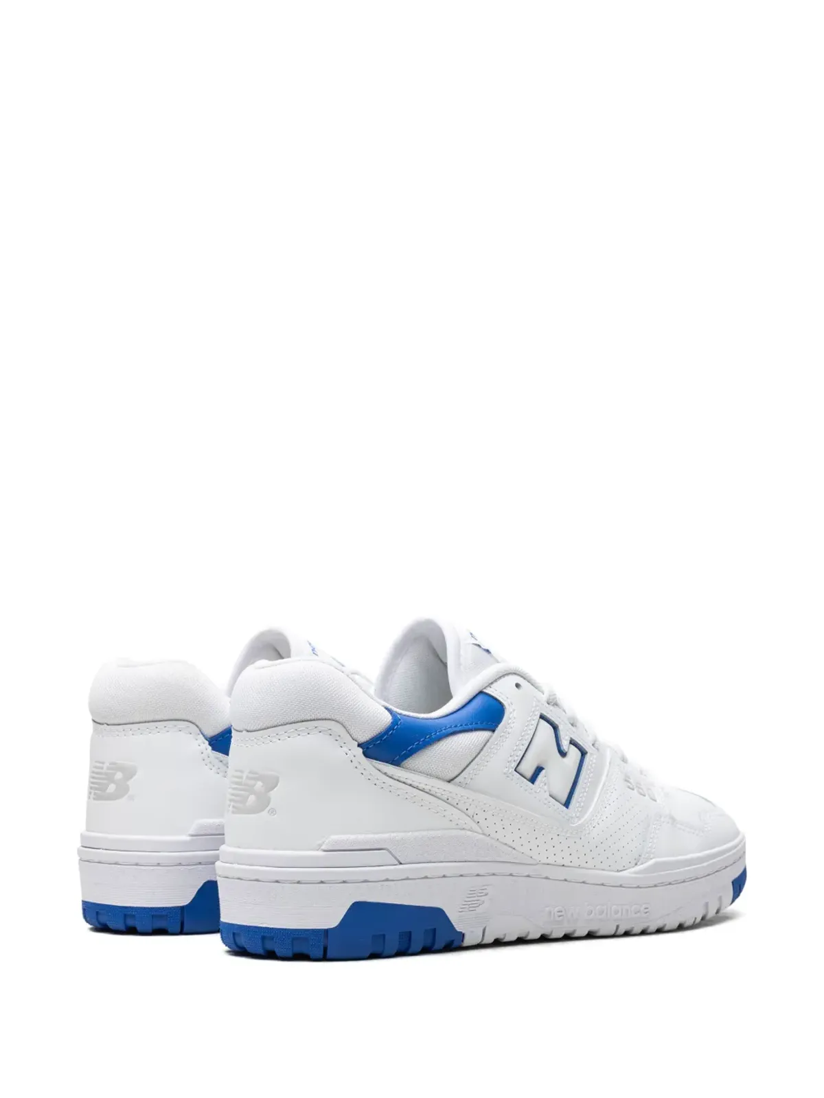 New Balance 550 ホワイト コバルトブルー スニーカー - 画像3