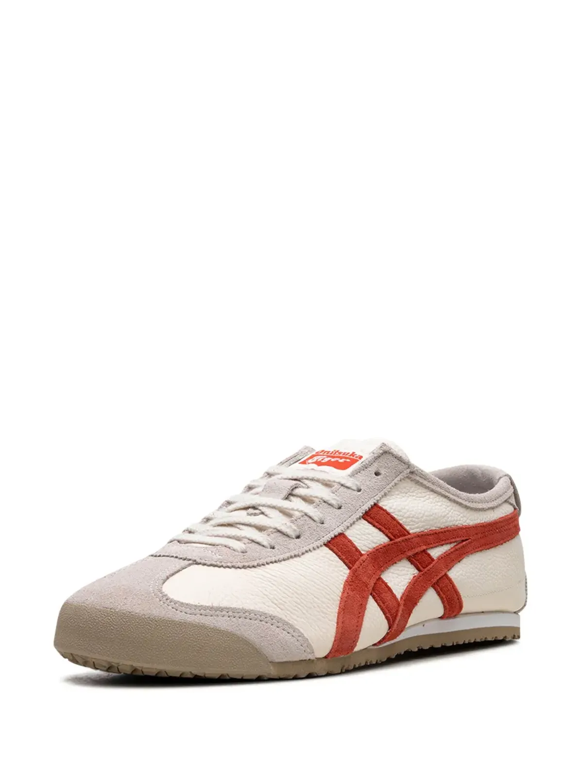 Onitsuka Tiger Mexico 66 Vin ベージュ/ホワイト/レッド スニーカー - 画像5