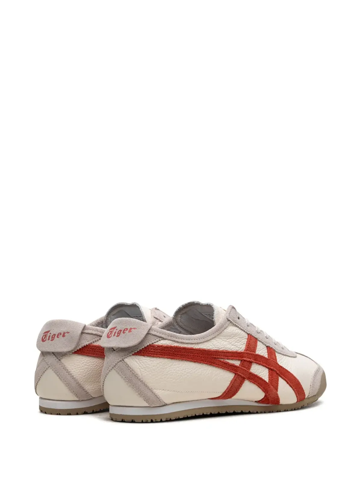 Onitsuka Tiger Mexico 66 Vin ベージュ/ホワイト/レッド スニーカー - 画像3