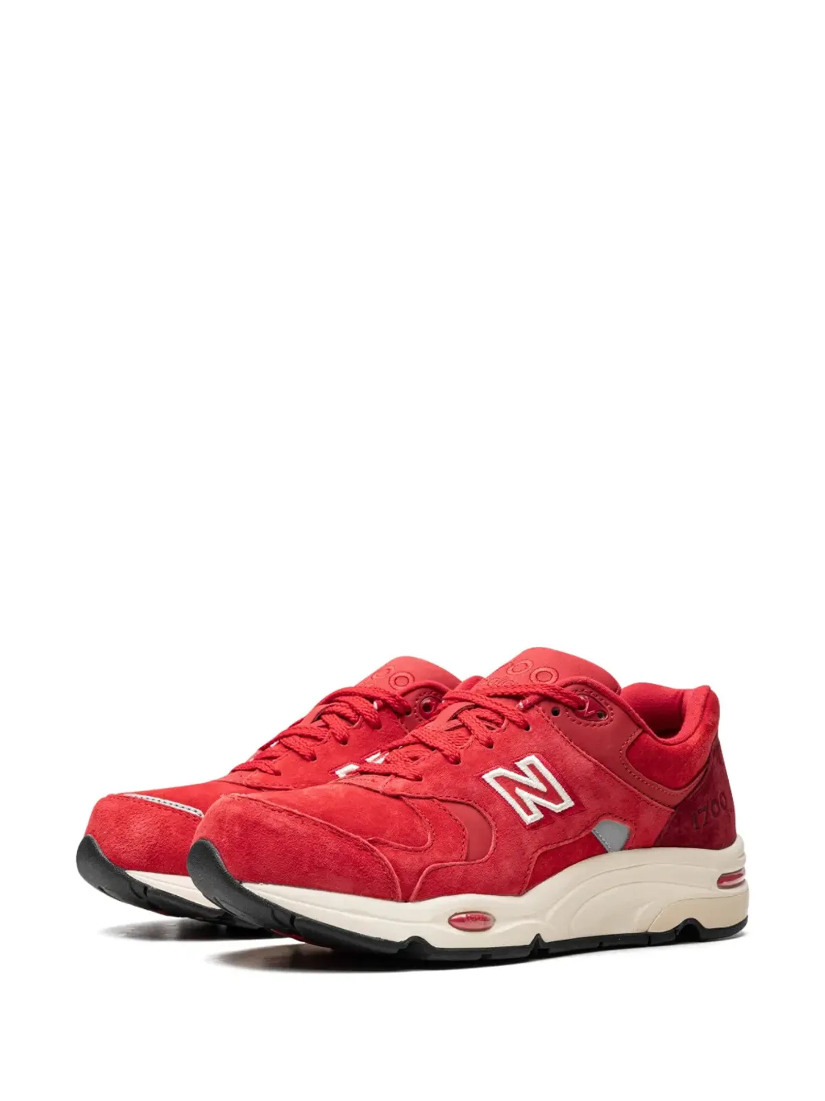 New Balance 1700「Kith Toronto Rococco Red」スニーカー - 画像4