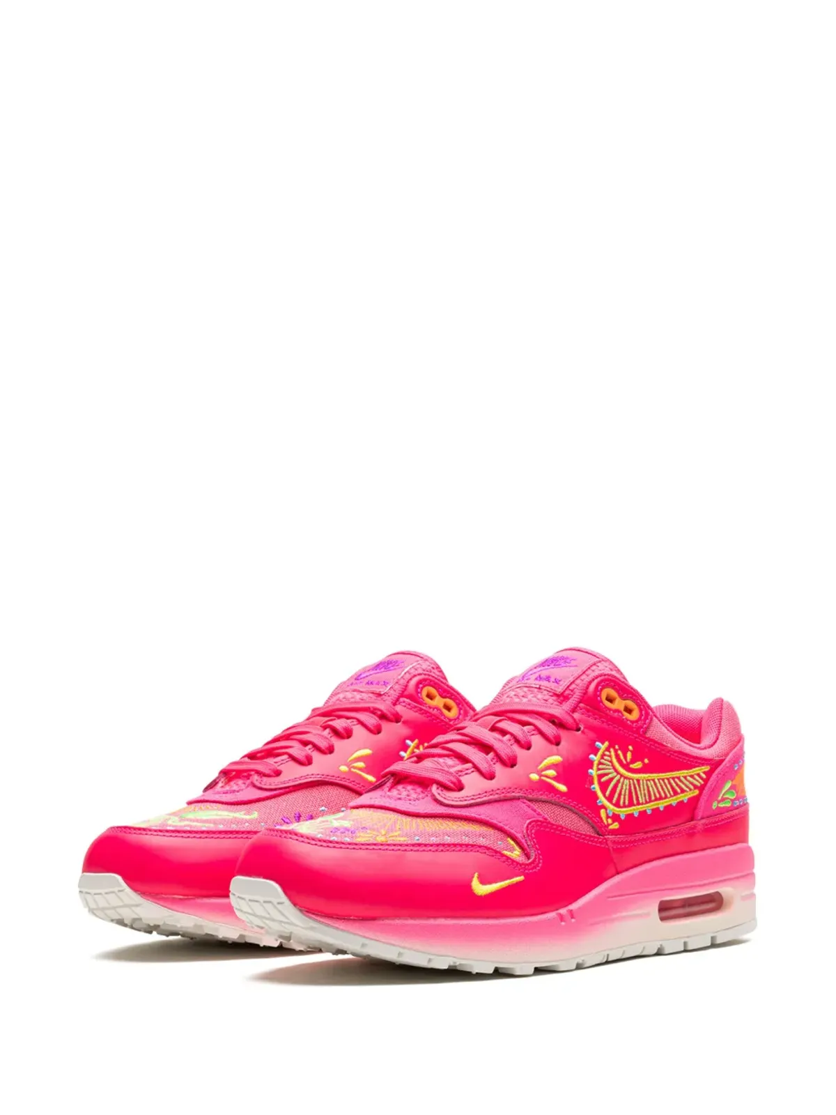 Nike エア マックス 1 PRM「Dia De Muertos」スニーカー ピンク - 画像4